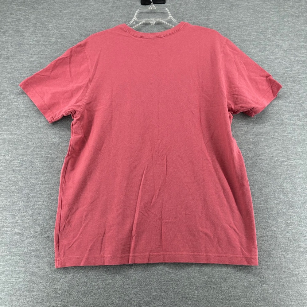 Eddie Bauer T-Shirt Women Large Tall Pink Short Sleeve Crew Neck Cotton Solid - Picture 5 of 6